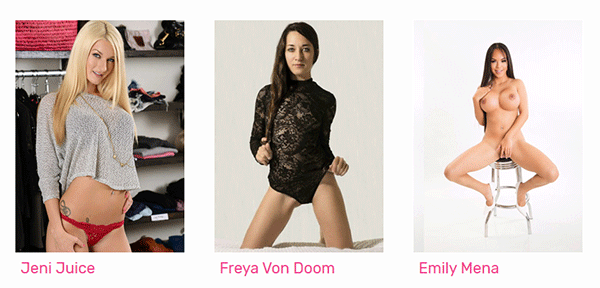 jeni juice, freya von doom, emily mena